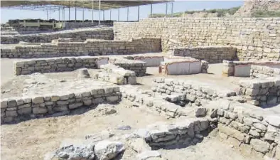  ?? GOBIERNO DE ARAGÓN ?? Imagen del yacimiento romano de ‘Lepida Celsa’, ubicado en la localidad de Velilla de Ebro.