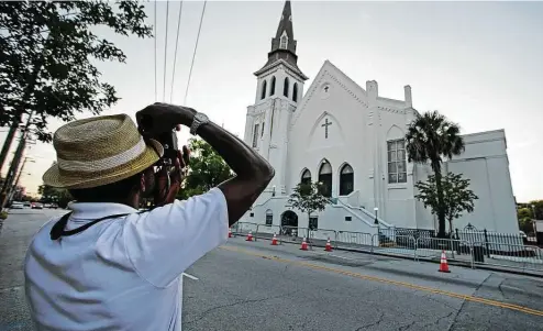  ?? Chuck Burton / Associated Press file photo ?? The Mother Emanuel AME Church in Charleston, S.C., is among those that have been assisted by a fund to help historic Black churches.