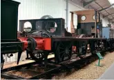  ??  ?? The frames, wheels and cab of LBSCR E1 0-6-0T No. B110 in the Train Story visitor centre on June 4, with the bunker of ‘Terrier' No. W8 Freshwater on the left. TOBY JENNINGS