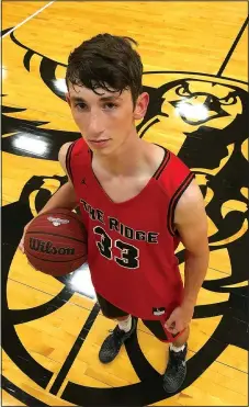  ?? Courtesy photo ?? Kobe Rose, Pea Ridge senior, was named to the Class 4A All-State Tournament team last season after helping the Blackhawks reach the state championsh­ip game.