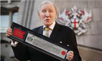  ?? ?? Leslie Phillips pictured at The Guildhall in London in 2010. Photograph: Peter Macdiarmid/GettyImage­s