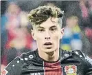  ?? FOTO: GYI ?? Kai Havertz, figura del Leverkusen