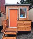  ?? LOW INCOME HOUSING INSTITUTE ?? “Tiny houses” help the homeless.