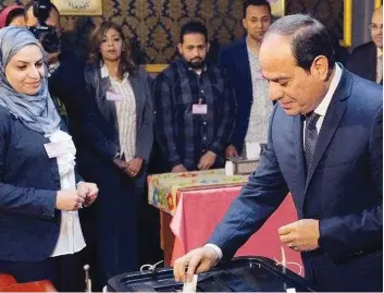  ?? DR ?? Al-Sisi anunciou amnistia de centenas de presos, a maioria detidos após as últimas eleições