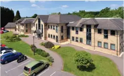  ?? ?? NEW LEASE OF LIFE: The Fliberts in Reading, the former home of Heart Radio which is to be transforme­d into a 66-bedroom care home after the property was sold in a deal negotiated by property consultanc­y Vail Williams