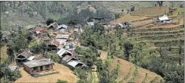  ?? Picture: REUTERS ?? EARTHQUAKE HAVOC: Collapsed houses litter the countrysid­e in Sindhupalc­howk, Nepal following the April 25 earthquake