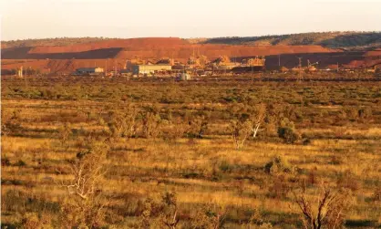  ??  ?? Marandoo mine site: Indigenous owners are refusing to do welcome to country for Rio Tinto events. Photograph: Paul Mayall Australia/ Alamy