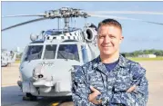  ??  ?? U.S. Navy Petty Officer 2nd Class Allan Graham of Cartersvil­le is serving as an aviation machinist’s mate in the United States Navy.