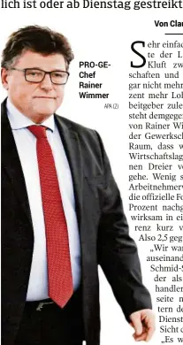  ??  ?? PRO-GECHEF Rainer Wimmer
APA (2)