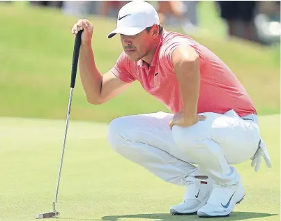  ?? Picture: Getty Images. ?? Brooks Koepka: Equalled the course record with the aid of an albatross two at the par-five 16th.