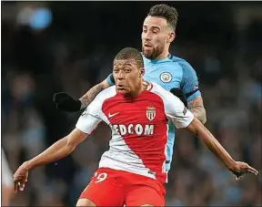  ??  ?? Buteur au match aller, Mbappé tentera d’éliminer City ce mercredi soir.