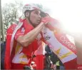  ??  ?? La victoire de Pérez a amené du bonheur chez les Cofidis.