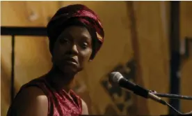  ??  ?? Zoe Saldana as Nina Simone in the film Nina. Photograph: RLJ Entertainm­ent