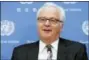  ?? THE ASSOCIATED PRESS FILE ?? Vitaly Churkin