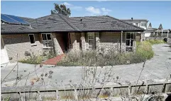  ?? PHOTO: MONIQUE FORD/STUFF ?? This Waikanae house was bought by Housing NZ for $700,000 in 2017 but has sat empty since.