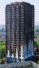  ??  ?? Tragedy: Grenfell Tower