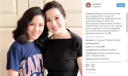 KRIS AQUINO, CONSTANCE WU IN SELFIE - PressReader