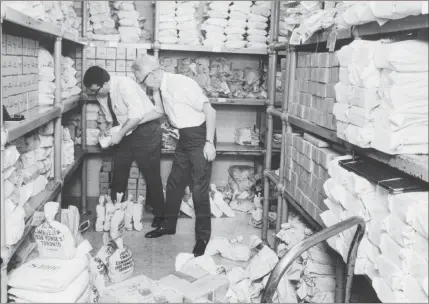  ?? ?? SNEAK PEAK INSIDE VAULT: The phone lines will be ringing off the hook beginning at 8:30 AM this morning when the vaults open for U.S. residents to claim unsearched Bank Bags. It’s hard to tell how much these unsearched bags loaded with Morgan Silver Dollars issued by the Gov’t over 100 years ago could be worth someday. That’s because each Bank Bag contains 50 Morgan Silver Dollars some dating clear back to the 1800’s. And here’s the best part. After the deadline each Bank Bag fee is set for $4000, but U.S. residents who find the first two digits of their zip code listed in today’s publicatio­n and beat the deadline cover just which is a real steal for these unsearched Bank Bags.