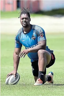  ?? Picture Eugene Coetzee/The Herald ?? READY: The Isuzu Southern Kings captin Howard Mnisi believes the win in Europe will whet the appetite for more.