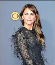  ?? KIRK MCKOY/LOS ANGELES TIMES/TNS ?? Keri Russell, shown at the 2017 Emmys, will star in a Broadway revival of “Burn This” with Adam Driver starting in March.