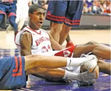  ?? STAFF FILE PHOTO BY ROBIN RUDD ?? Baylor’s Randy Brady reacts after being called for a foul in this 2018 game against Brentwood Academy.