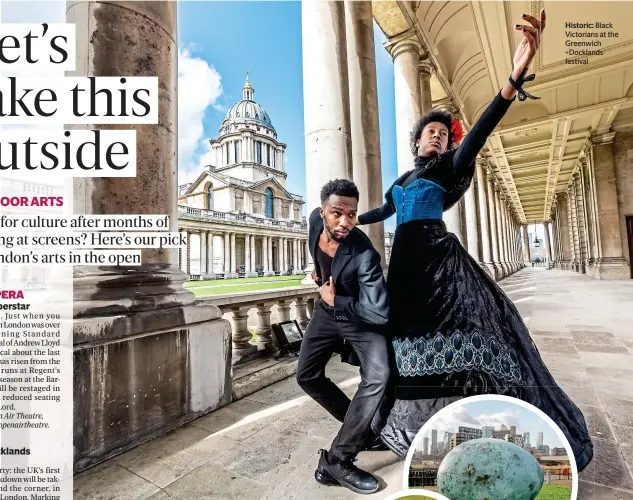  ??  ?? Historic: Black Victorians at the Greenwich +Docklands festival