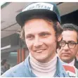  ?? FOTOS: DPA ?? 1974: Der Österreich­er mit einem Lächeln im Gesicht.