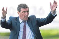  ??  ?? Tommy Wright: “We are happy with where we are but we can’t relax.”