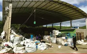  ?? Divulgação ?? Cooperativ­a de reciclagem de Maringá: melhorias na organizaçã­o, produção e segurança