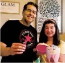  ?? COURTESY OF BABAK FORUTANPOU­R ?? Babak Forutanpou­r, who is working from home in La Costa, has been tinkering with inventions with his daughter Darya, whose school has closed. They made a tooth fairy doll for Darya to keep track of her baby teeth.