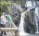  ?? FRAM DINSHAW/TRURO DAILY NEWS ?? Joseph Howe Falls at Truro’s Victoria Park will be one of the stops for a BBC crew that will filming for a U.K. travel show.