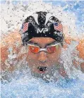  ??  ?? Michael Phelps won a 23rd and final Olympic gold medal in the medley relay.