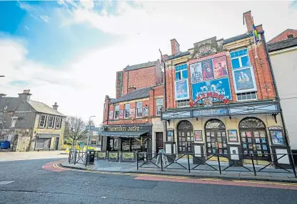  ?? Picture: Steve Brown. ?? The Alhambra Theatre Trust wants to use a 16sq m plot.