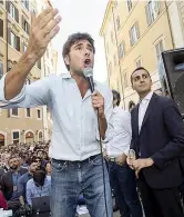  ??  ?? Ex amici
Alessandro Di Battista e Luigi Di Maio