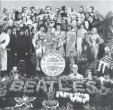  ??  ?? Cover of The Beatles' ‘Sgt. Pepper’s Lonely Hearts Club Band’.