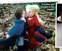  ??  ?? Caroline and Dwight in the woods!