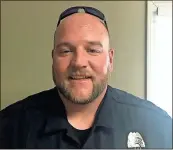 ?? / Contribute­d ?? Polk County Police Officer Kevin Robinson saved a life last week through quick action by using Narcan to revive an overdose victim.