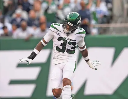  ??  ?? Jamal Adams, seen in 2019, was acquired by the Seahawks on Saturday in a trade with the Jets. Seattle gave up two first-round draft picks, a third-round pick and safety Bradley Mcdougald to get Adams and a fouth-round pick.