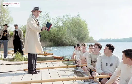 Clooney at the helm for rowing story - PressReader