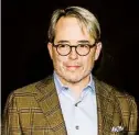  ?? ANDY KROPA AP ?? Actor Matthew Broderick will star in “Babbitt” at La Jolla Playhouse.