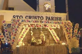  ??  ?? Sto. Cristo Parish.