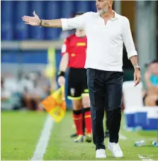  ?? LAPRESSE ?? Stefano Pioli, 54 anni, allenatore del Milan