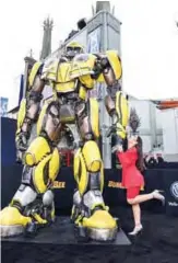  ??  ?? Jessica Vanessa attends Premiere Of Paramount Pictures’ “Bumblebee” at TCL Chinese Theatre.