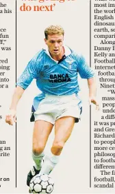  ??  ?? Star attraction: Paul Gascoigne was a regular on the show while at Lazio