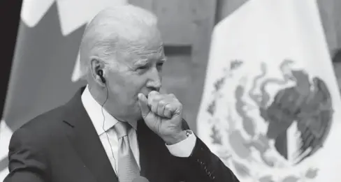 ?? FOTO: REFORMA ?? Joe Biden, presidente de Estados Unidos.