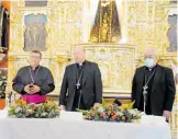  ?? / EDUARDO VILLALOBOS ?? Monseñor Franco Coppola, nuncio apostólico en México.