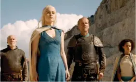  ??  ?? A still from Game of Thrones’ Season 10 trailer.
