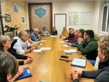  ?? ?? Les maires des communes concernées par des enfants à l’école de Verteuil