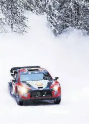  ?? // EFE ?? Lappi domina en el Rally de Suecia