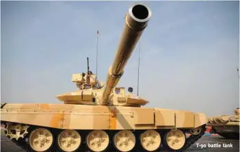  ?? PHOTOGRAPH: SP Guide Pubns ?? T-90 battle tank